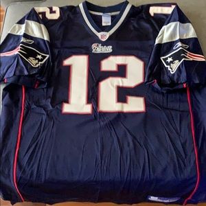 Tom Brady NE Patriots home jersey
